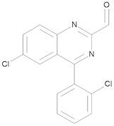 6-Chloro-4-(2-chlorophenyl)-quinazoline-2-carbaldehyde