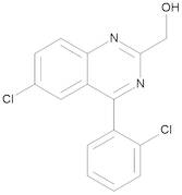 6-Chloro-4-(2-chlorophenyl)-2-quinazoline-methanol