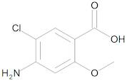 4-Amino-5-chloro-2-methoxybenzoic Acid