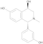 (1R,4R)-1,2,3,4-Tetrahydro-4,6-dihydroxy-1-(3-hydroxyphenyl)-2-methylisoquinoline