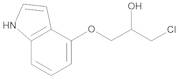 (2RS)-1-Chloro-3-(1H-indol-4-yloxy)propan-2-ol
