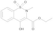 Ethyl 4-Hydroxy-2-methyl-2H-1,2-benzothiazine-3-carboxylate 1,1-Dioxide