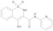4-Hydroxy-N-(pyridin-2-yl)-2H-1,2-benzothiazine-3-carboxamide 1,1-Dioxide