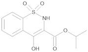 1-Methylethyl 4-Hydroxy-2H-1,2-benzothiazine-3-carboxylate 1,1-Dioxide