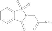 2-(1,1-Dioxido-3-oxo-1,2-benzisothiazol-2(3H)-yl)acetamide