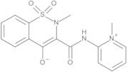 2-Methyl-N-2-(1-methylpyridinium)-2H-1,2-benzothiazine-3-carboxamide-4-olate 1,1-Dioxide