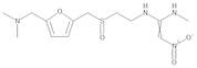 N-[2-[[[5-[(Dimethylamino)methyl]furan-2-yl]methyl]sulphinyl]ethyl]-N'-methyl-2-nitroethene-1,1-diamine (Ranitidine Sulphoxide)
