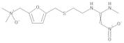 N-[2-[[[5-[(Dimethyloxidoamino)-methyl]furan-2-yl]methyl]sulphanyl]ethyl]-N'-methyl-2-nitroethene-1,1-diamine (Ranitidine N-Oxide)