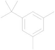 1-(1,1-Dimethylethyl)-3,5-dimethylbenzene