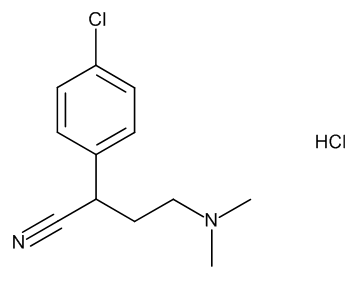 2-(4-Chlorophenyl)-4-dimethylaminobutyronitrile Hydrochloride