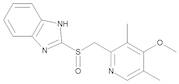 2-[[(4-Methoxy-3,5-dimethylpyridin-2-yl)-methyl]sulphinyl]-1H-benzimidazole