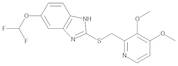 5-(Difluoromethoxy)-2-[[(3,4-dimethoxypyridin-2-yl)methyl]sulphanyl]-1H-benzimidazole