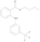 Butyl 2-[[3-(Trifluoromethyl)phenyl]-amino]benzoate (Butyl Flufenamate)