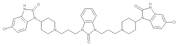 1,3-Bis[3-[4-(5-chloro-2-oxo-2,3-dihydro-1H-benzimidazol-1-yl)piperidin-1-yl]propyl]-1,3-dihydro-2H-benzimidazol-2-one