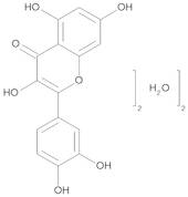 2-(3,4-Dihydroxyphenyl)-3,5,7-trihydroxy-4H-1-benzopyran-4-one Dihydrate (Quercetin Dihydrate)