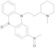 10-[2-[(2RS)-1-Methylpiperidin-2-yl]ethyl]-2-(methylsulfinyl)-10H-phenothiazine 5-Oxide (Mesoridazine 5-Sulfoxide)
