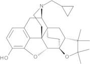 17-(Cyclopropylmethyl)-4'',4'',5'',5''-tetramethyl-4'',5''dihydro-(7betaH)-6α,14-ethano-(5betaH)-difurano[2',3',4',5':4,12,13,5;2'',3'':6,7]-14α-morphinan-3-ol