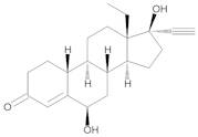 13-Ethyl-6beta,17-dihydroxy-18,19-dinor-17alpha-pregn-4-en-20-yn-3-one (6beta-Hydroxylevonorgestrel)