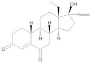 13-Ethyl-17-hydroxy-18,19-dinor-17alpha-pregn-4-en-20-yn-3,6-dione (6-Oxolevonorgestrel; 6-Ketolevonorgestrel)