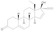 13-Ethyl-17-hydroxy-18,19-dinor-17alpha-pregna-5,15-dien-20-yn-3-one (Delta5(6)-Gestodene)