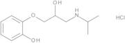 1-(2-Hydroxyphenoxy)-3-(isopropylamino)-2-propanol Hydrochloride