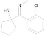 1-[(2-Chlorophenyl)-(methylimino)methyl]cyclopentanol