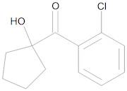 (2-Chlorophenyl)(1-hydroxycyclopentyl)methanone