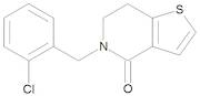 5-(2-Chlorobenzyl)-6,7-dihydrothieno[3,2-c]pyridin-4(5H)-one