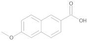 6-Methoxynaphthalene-2-carboxylic Acid (6-Methoxy-2-naphthoic Acid; 2-Carboxy-6-methoxynaphthalene)