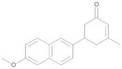 (5RS)-5-(6-Methoxynaphthalen-2-yl)-3-methylcyclohex-2-enone
