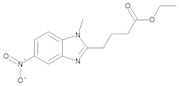 Ethyl 4-(1-Methyl-5-nitrobenzimidazol-2-yl)butanoate