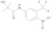 2-Hydroxy-2-methyl-N-[4-nitro-3-(trifluoromethyl)phenyl]propanamide (2-Hydroxyflutamide)