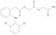 [[[[[2-[(2,6-Dichlorophenyl)amino]phenyl]acetyl]oxy]acetyl]oxy]acetic Acid (Acetic Aceclofenac)