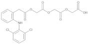 [[[[[[[2-[(2,6-Dichlorophenyl)amino]phenyl]acetyl]oxy]acetyl]oxy]acetyl]oxy]acetic Acid (Diacetic Aceclofenac)