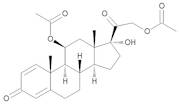 17-Hydroxy-3,20-dioxopregna-1,4-diene-11beta,21-diyl Diacetate (Prednisolone 11,21-Diacetate)