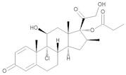 9-Chloro-11β,21-dihydroxy-16β-methyl-3,20-dioxopregna-1,4-dien-17-yl Propanoate (Beclometasone 17-Propionate)