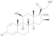 9-Chloro-11beta,17,21-trihydroxy-16beta-methylpregna-1,4-diene-3,20-dione (Beclometasone)