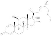 9-Fluoro-11beta,17-dihydroxy-16beta-methyl-3,20-dioxopregna-1,4-dien-21-yl Pentanoate (Betamethasone 21-Valerate)