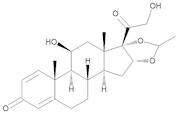 16alpha,17-[(1RS)-Ethylidenebis(oxy)]-11beta,21-dihydroxypregna-1,4-diene-3,20-dione