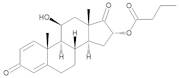 11beta,16alpha-Dihydroxyandrosta-1,4-diene-3,17-dione 16-Butyrate