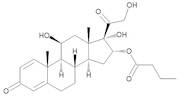 11beta,17,21-Trihydroxy-3,20-dioxopregna-1,4-dien-16alpha-yl Butanoate