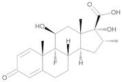 9-Fluoro-11beta,17alpha-dihydroxy-16alpha-methyl-3-oxoandrosta-1,4-diene-17beta-carboxylic Acid