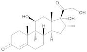 9-Fluoro-11β,17,21-trihydroxy-16α-methylpregn-4-ene-3,20-dione