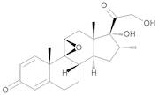 9beta,11beta-Epoxy-17,21-dihydroxy-16alpha-methylpregna-1,4-diene-3,20-dione