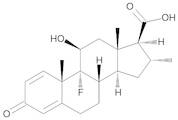 9-Fluoro-11beta-hydroxy-16alpha-methyl-3-oxoandrosta-1,4-diene-17beta-carboxylic Acid