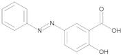 2-Hydroxy-5-(phenyldiazenyl)benzoic Acid (Phenylazosalicylic Acid)