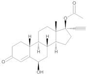 6beta-Hydroxy-3-oxo-19-nor-17alpha-pregn-4-en-20-yn-17-yl Acetate (6beta-Hydroxynorethisterone Acetate)