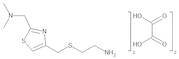 2-[[[2-[(Dimethylamino)methyl]thiazol-4-yl]methyl]sulphanyl]ethanamine Dioxalate