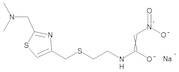 N-[2-[[[2-[(Dimethylamino)methyl]thiazol-4-yl]methyl]sulfanyl]ethyl]-2-nitroacetamide Sodium Salt