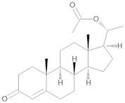 (20R)-3-Oxopregn-4-en-20-yl Acetate